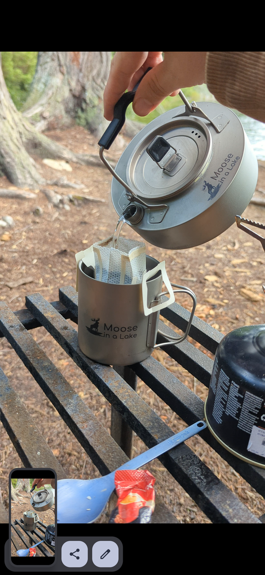 600 ml Titanium Kettle