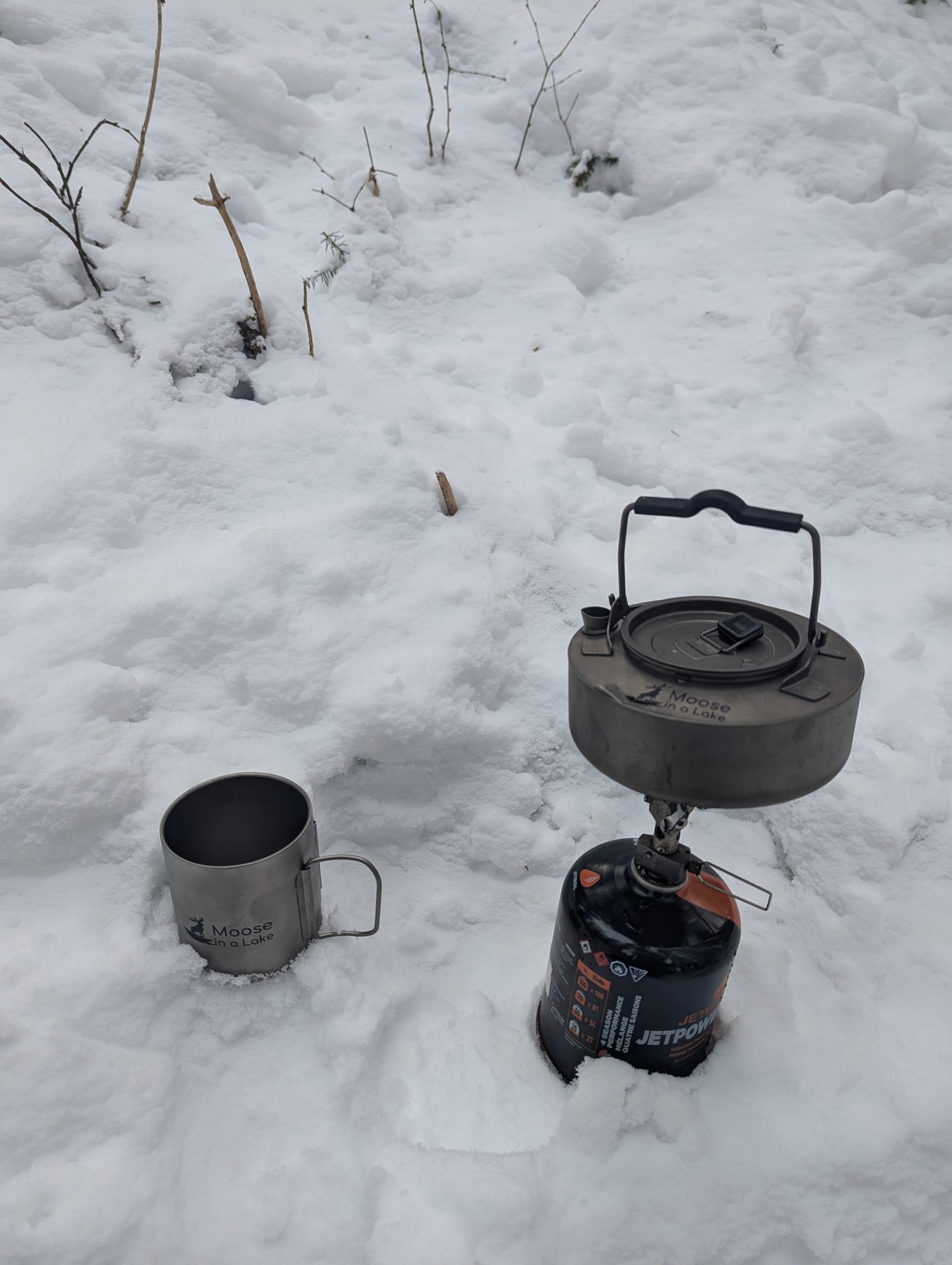 600 ml Titanium Kettle